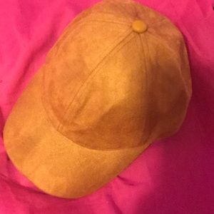 Suede hat